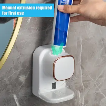 Jednoduché Použitie zubnej Pasty Dávkovač zubná pasta Senzor Senzor aktivovaný Elektrický zubná pasta Dávkovač pre Kúpeľňa pre Deti