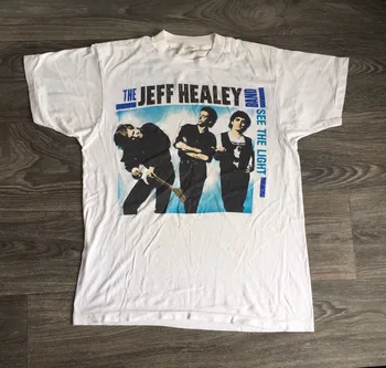 Jeff Healey Kapela uzrieť Svetlo sveta Album Dospelých T-shirt Všetky Veľkosti S na 5XL 1L342 dlhé rukávy
