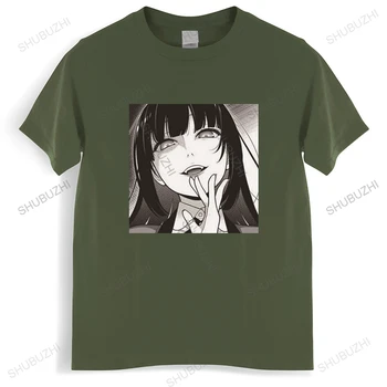 Kakegurui Grafika Cosplay Krátky Rukáv Yumeko Jabami T-shirt pánske Anime T Shirt Top Žena shubuzhi značky Hip Hop, Punk Tričko