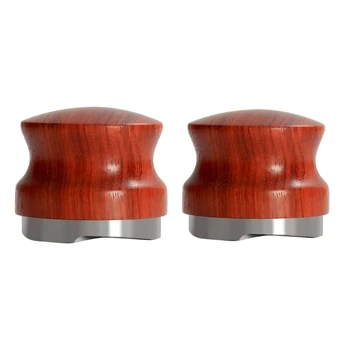 Káva Prášok Tamper 51mm/58mm Drevo a Kov Materiál pre dlhodobé Používanie