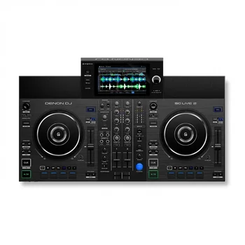 Letná zľava 50% HOT PREDAJ Denon DJ SC Live 2 Samostatné DJ Controller s HP1100 Slúchadlá