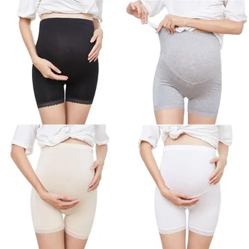 Letné Materskej Šortky Plus Veľkosť Materskej Bezpečnosti Nohavičky pre Tehotné Ženy, Brušný Nohavice Tehotenstva, Šaty, Legíny