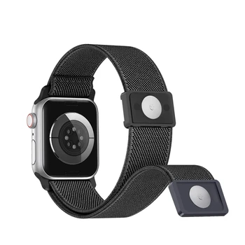Magnetický Pásik pre Apple hodinkám 49mm45mm44mm42mm 38mm40mm41mm Nylon Elastické Smartwatch Náramky pre Iwatch Series 9 8 7 6