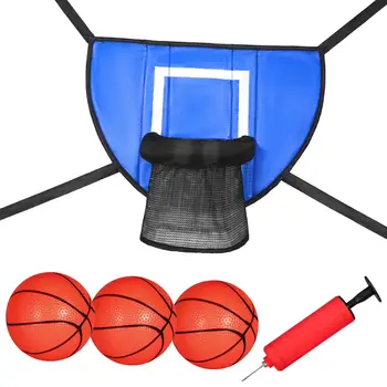 Mini Basketbal Hoop pre Trampolínu s Krytu Univerzálny Basketbal Rack Mini Basketbal Hoop pre Trampolínu s Krytu Univerzálny Basketbal Rack 5