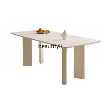 Minimalistický Masívneho Dreva Dlhý Stôl Svetlo Luxusné Tvorivé Kancelársky Stôl Módne Konferenčný Stôl Umenie Workbench Osobnosti