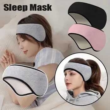Minimalistický Tlmenia Hluku Tri Vrstvy Nastaviteľné Spánku Maska Slúchadlové Chrániče Sluchu Spanie Relaxačné Zatmenie Maska