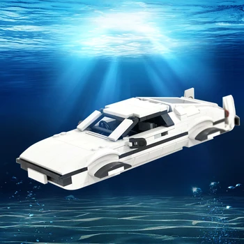 MOC Lotus Esprit S1 Mokré Nellie Stavebné Bloky Klasické Auto Ponorka, Model v Tajnej Služby Filmy Hračky Tehál Detí Dary
