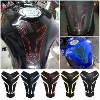 Motocykel Palivovej Nádrže Nálepky Tvorivé 3D Rybie Kosti Obtlačky Protector Pad Anti-scratch Dekorácie Motobike Príslušenstvo