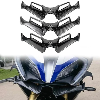 Motocykel Winglet Aerodynamické Krídlo Auta Spojler Motorových Príslušenstvo Pre KawasakiNinja 300 Ninja250 NINJA300/250 EX300 roky 2013-2017