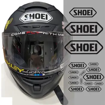 Motocyklové prilby nálepka PRE SHOEI nepremokavé dekoratívne filmu univerzálny logo nálepky