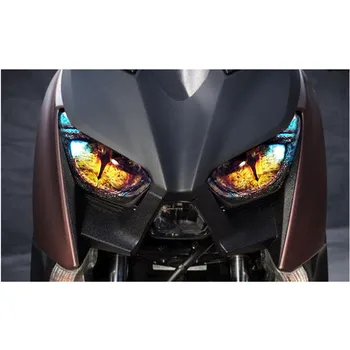 Motocyklové Príslušenstvo Svetlometov na Ochranu Nálepky Svetlometu Nálepka pre Yamaha Xmax 300 Xmax 250 2017 2018 C