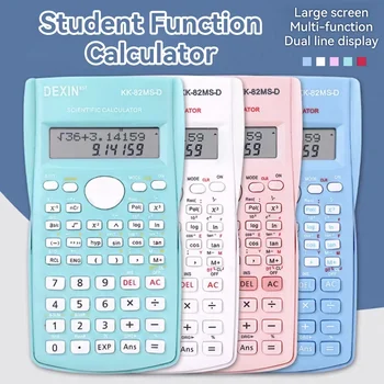 Multifunkčné Vedecká Kalkulačka Študent Jednoduché Prenosné Veľký Displej Funkcia Kalkulačka Kancelárske Potreby Školy Kancelárske Potreby
