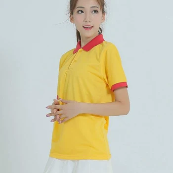 Móda Ženy Klasické Polo Tričko Plus Veľkosť Priedušný Rýchloschnúci Košele Polyester Bežné Ženské Patchwork Pološte Oblečenie