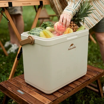 Naturehike Piknik Potraviny, ktoré sú Chladnejšie Box Outdoor Camping Prenosné 13L/24L/33 L Veľkú Kapacitu Inkubátor Auto Ice Box Chladič Úložný Box