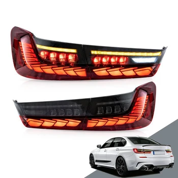 NaviHua Výrobnú Cenu Auto Led Brzdové Svetlo Oled Dragon Scale Štýl Pre Radu 3 G20 2019-Up Pôvodné Údené Chvost 