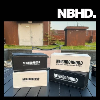 NBHD kožené osobné tvorivé retro papierové krabice domov obývacia izba ploche konferenčný stolík tkaniva jednoduché úložný box