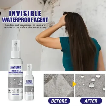 Neviditeľné nepremokavé agent, kúpeľňa priepustná nano transparentné striekanie lepidlo, vhodné steny dlaždice vodotesné lepidlo