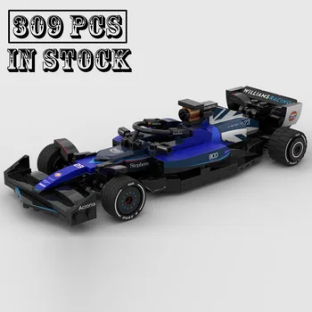 Nové Testarossa MOC-156187 F1 Williams FW-45 - Silverstone Pretekoch Formuly 1 Model Auta Buiding Blok Tehly Deti Hračky Narodeninám
