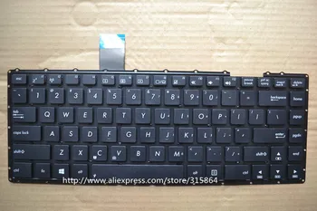 NÁM Nový notebook, klávesnica pre ASUS X450V A450V A450V X450VC X450C X450VB AEXJ1U01210 anglický čierna