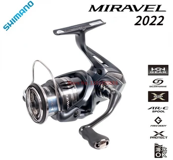 Originál NOVÉ SHIMANO 2022 MIRAVEL S CI4+ Spinning Fishing Cievky 2500 C3000 C3000HG 4000 C5000XG Vypnúť Disk Rybárske Koliesko