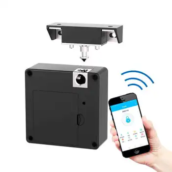 Otvor bez Neviditeľné Snímač Indukčný Skrinka Zámok RFID Karty Smart Elektronický Zámok Pre Šatník Nábytok Sauna Kuchynskej Skrinky