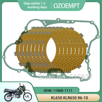 OZOEMPT Motocykel Spojka Disk Súbor A Pokrytie Tesnenie Vzťahujú Na KL650 KLR650 96-10