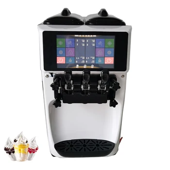 PBOBP 220V Elektrické Ice Cream Stroj na Výrobu Mini Desktop na Domácej Kuchyni Detí Ice Cream Stroj Obchodné