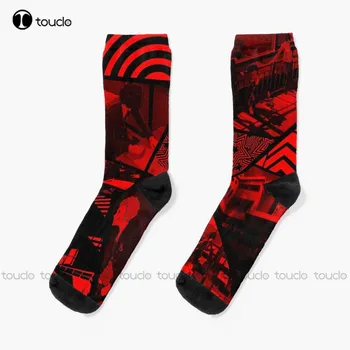 Persona 5 Infračervené Školských Dní, Ponožky, bavlnené ponožky pre ženy Osobné Vlastné Unisex Dospelých Dospievajúcu mládež Ponožky 360° digitálna tlač