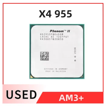 Phenom II X4 955 125W 3.2 GHz Quad-Core CPU Procesor 125W HDZ955FBK4DGM / HDX955FBK4DGI / HDZ955FBK4DGI Socket AM3