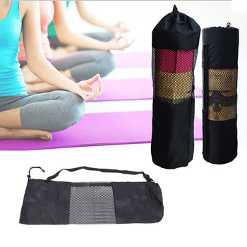 Pohodlie Black Jogy Batoh Yoga Mat Vodotesný Batoh Nosného Oka Nastaviteľný Popruh Šport Nástroj Telocvični Tašky