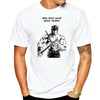 Populárny Chlapec Fist Of The North Star T Tričko Retro Štýlový Hokuto Č Ken Grafické Bavlna T-shirt Veľká Veľkosť Krátky Rukáv Mužov Košele