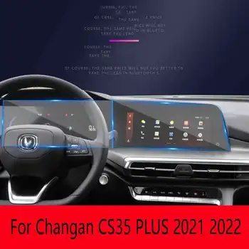 Pre Changan CS35 PLUS 2021 2022 Auta GPS Navigácie Tvrdené Sklo Ochranný Film Auto Interiéru Anti-scratch Film Montáž