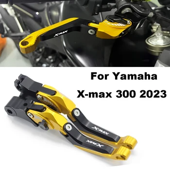 Pre Xmax300 Motocykel Acceriores Nastaviteľné CNC 5D hliníka, Yamaha X-max 300 X max300 2023 Brzdové Páčky Spojky Rukoväť