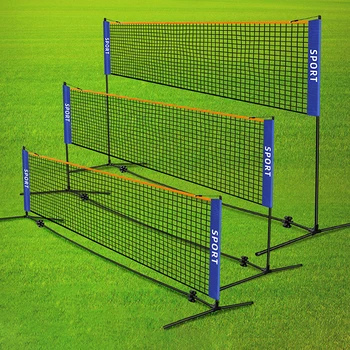 Prenosné Skladacie Štandard Profesionálnej Badminton Netto Krytý Outdoorové Športy Volejbal Tenis Školenia Štvorcových Sietí Oka