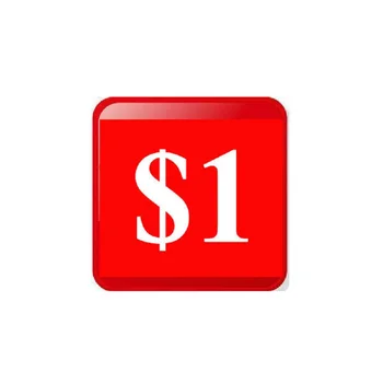 Príplatok za Poštovné Náklady & Fill Cenový Rozdiel, atď ($1 Za Kus)