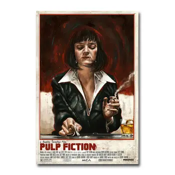 Pulp Fiction Hot Film Hodváb Plagát Na Stenu-Nálepky Dekorácie, Darčeky