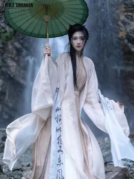 Pôvodné Autentické Hanfu Žena Kríž Golier Čínsky Kimono Dávnych Kostým Super Víla Tradičné Čínske Oblečenie Žien