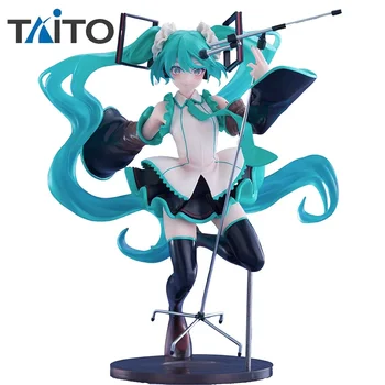 Pôvodné TAITO AMP VOCALOID Hatsune Miku Narodeniny 2023ver 18 CM PVC Anime Charakter Mobilné Hračky Zber Model Darček