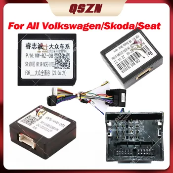QSZN Canbus box, Adaptér Dekodér Pre Android Volkswagen Skoda Seat /Polo/Passat/jetta/Tiguan/Touran DVD zväzku káblov v automobile Kábel