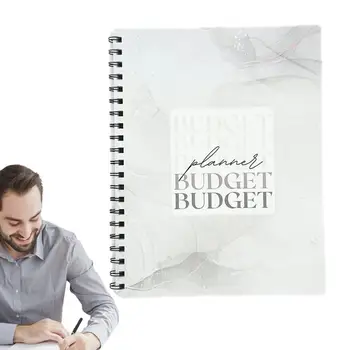 Rozpočet Knihy Plánovač Nedatované Špirála Viazaný Účet Platobnej Organizátor Sledovanie Financovania Knihy 57-strana Obojstranné Výdavkov Tracker