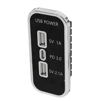 Rýchle USB Nabíjačka do Auta Mobilný Telefón, Port USB 3 Konverzie Plug Stabilné Napätie Auto Nabíjačku Adaptér Pre Autobusy, Autá RVs Lode