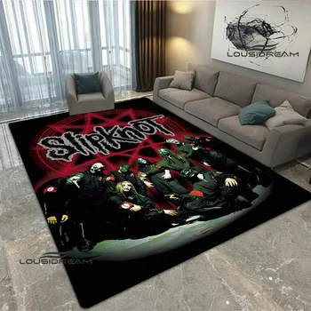 S-kapela SLIPKNOT vytlačené koberec yoga mat Non -slip koberec izba dekor koberce pre obývacia izba roztomilý koberec oblasti koberec darček k narodeninám