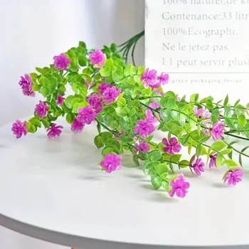 Simulácia kvet visí zelená rastlina zelená falošné plastové falošné kvet falošné dekoratívne scény snímania šperky rodinný hotel layout