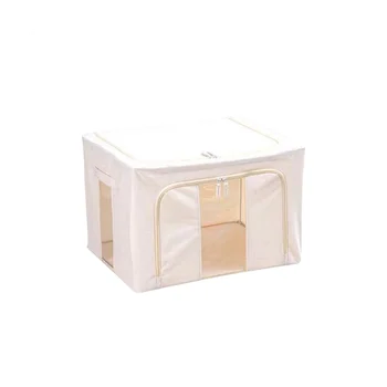 Skladacia Kožené Úložný Box Kapacita Deka Deka Skrine V Šatníku Oblečenie Úložný Box Domov Úložný Box