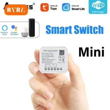 Smart Home Bezdrôtový Istič Diaľkové Ovládanie Smart Light Switch, Smart Život Wifi Pracovať S Alexa Domovská Stránka Google Alice Tuya Sanrt