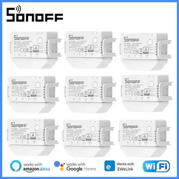 SONOFF MINI R3/ S-MATE 16A WIFI Smart Switch ZVYŠOK API Č Neutrálne Line Riešenie EWeLink Diaľkové Ovládanie S Alexa Domovská stránka Google