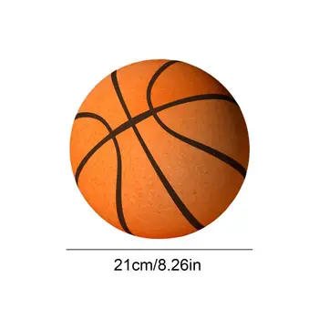 Tichý Basketbal PU Basketbalovú Loptu Tichý Loptu High-Density Stlmiť Basketbal Mäkké Penové Lopty Hra Pre Deti, Dospievajúci, Dospelí Praxi Tichý Basketbal PU Basketbalovú Loptu Tichý Loptu High-Density Stlmiť Basketbal Mäkké Penové Lopty Hra Pre Deti, Dospievajúci, Dospelí Praxi 4
