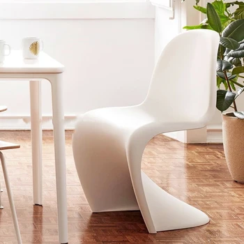 Toaletný stolík Moderné Jedálenské Stoličky, Relaxačné Deti Salónik Prízvuk Jedálenské Stoličky Mobile Stôl Interiéru Stôl Cadeiras Dizajn Furnitures GG