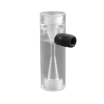 Transparentné PMMA Akryl Vody Injektorový Systém Zavlažovania Venturiho Hnojivo Mixér Jet Devive Organického Skla Vysúvanie(C)