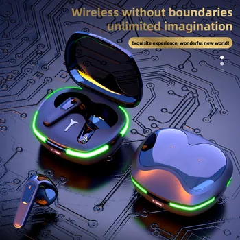 TWS Pro 60 Fone Bluetooth Slúchadlá 5.0 Bezdrôtové Slúchadlá HiFi Stero Headset Zníženie Hluku Športové Slúchadlá s Mikrofónom pre Telefón